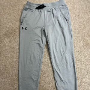 Under Armour Sweatpants Youth Large (Gray)